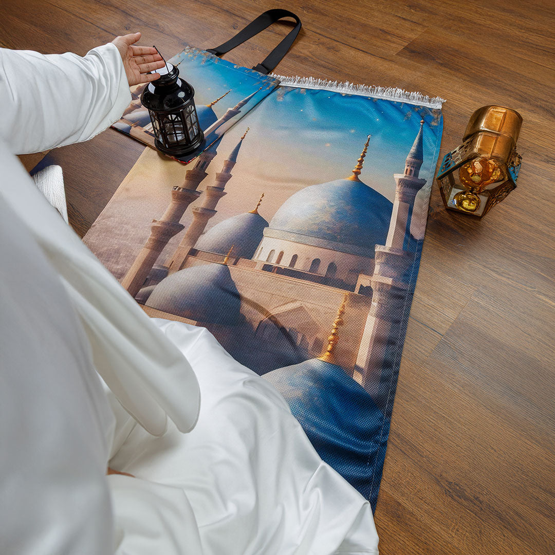 سجادة صلاة + شنطة توت باج - BG-PM649