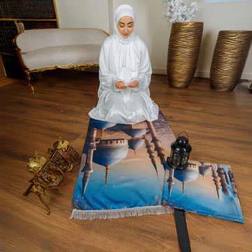 سجادة صلاة + شنطة توت باج - BG-PM649