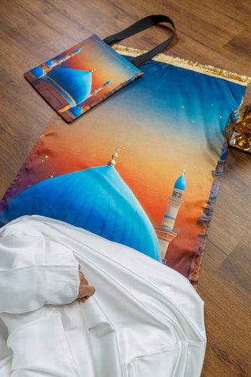 سجادة صلاة + شنطة توت باج - BG-PM644