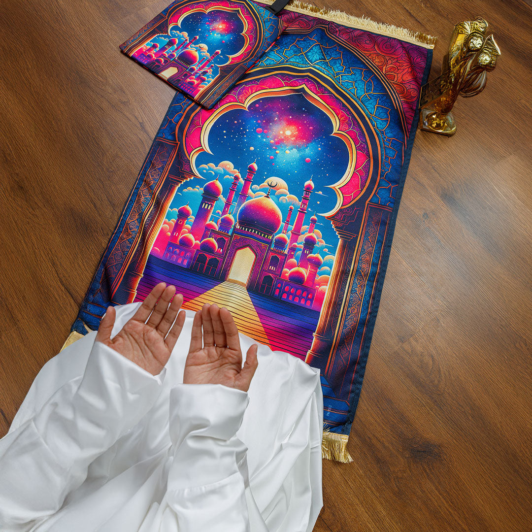 سجادة صلاة + شنطة توت باج - BG-PM583