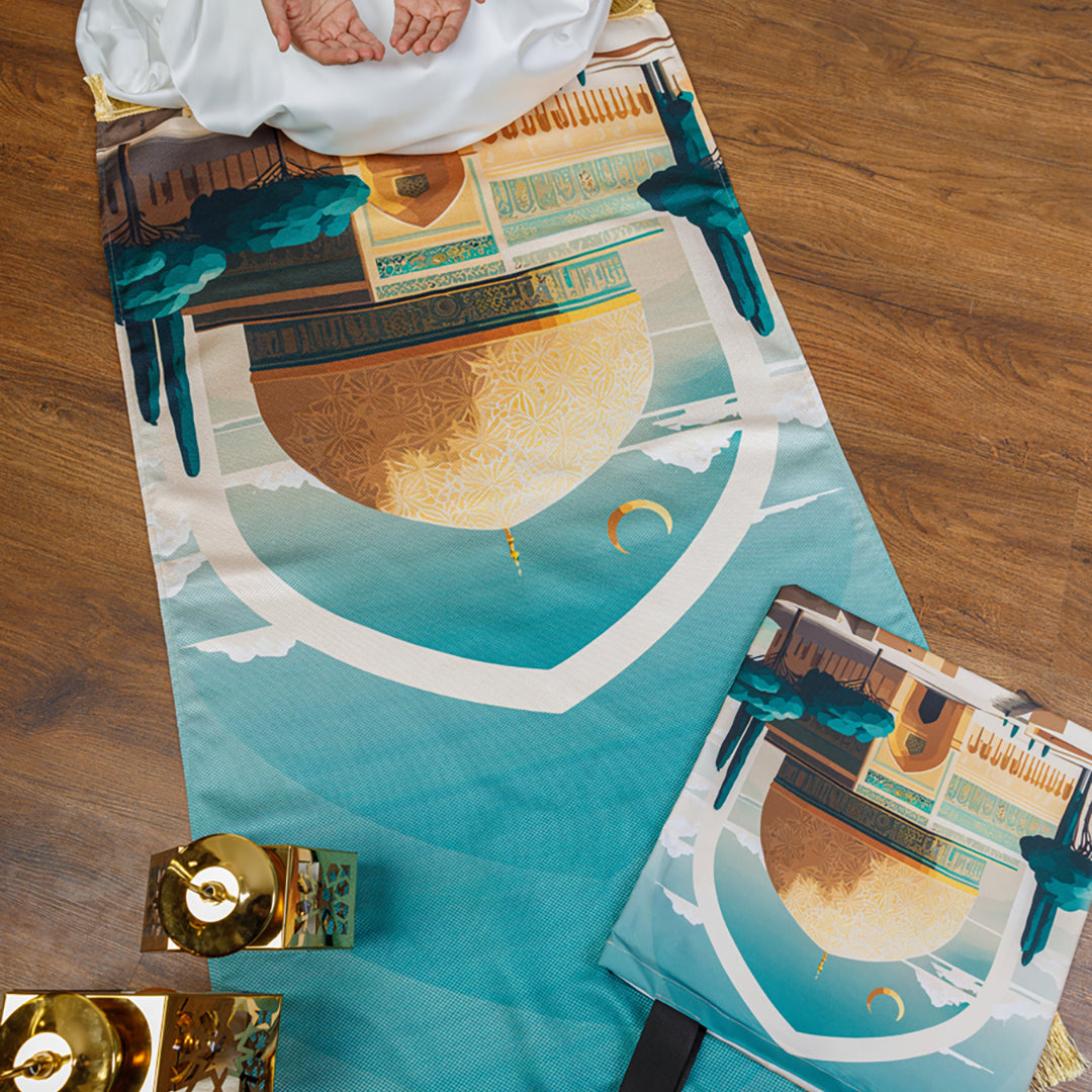 سجادة صلاة + شنطة توت باج - BG-PM585