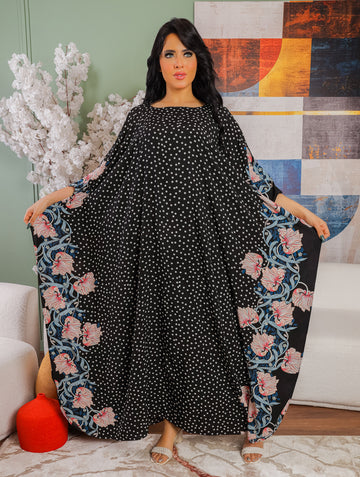 عباية سوفت فراشة - AFST603