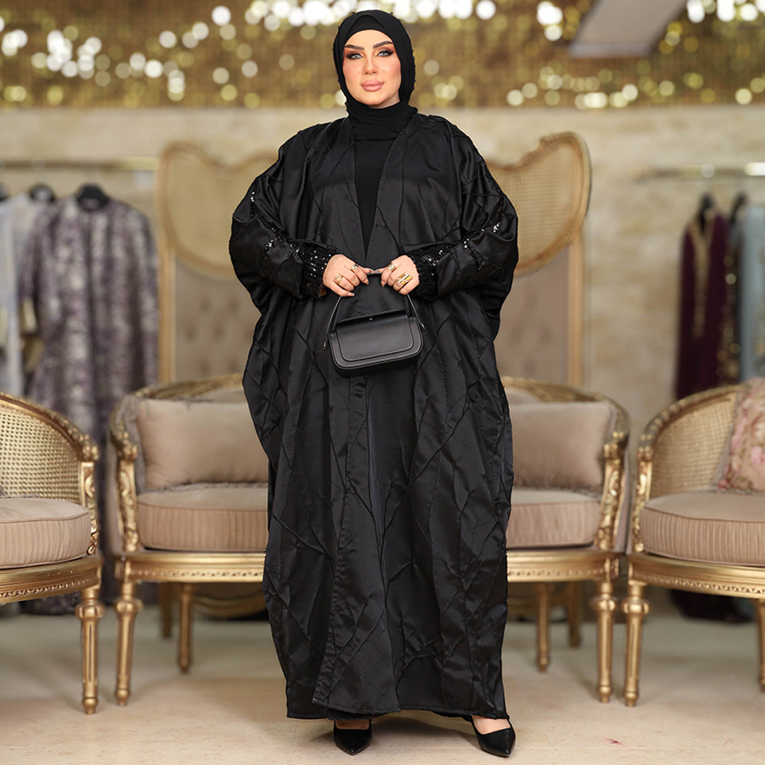 عباية إماراتي سواريه - DMAF001