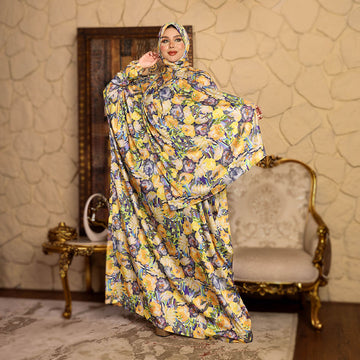 إسدال حرير أرماني طباعة ديجيتال - DPIA019