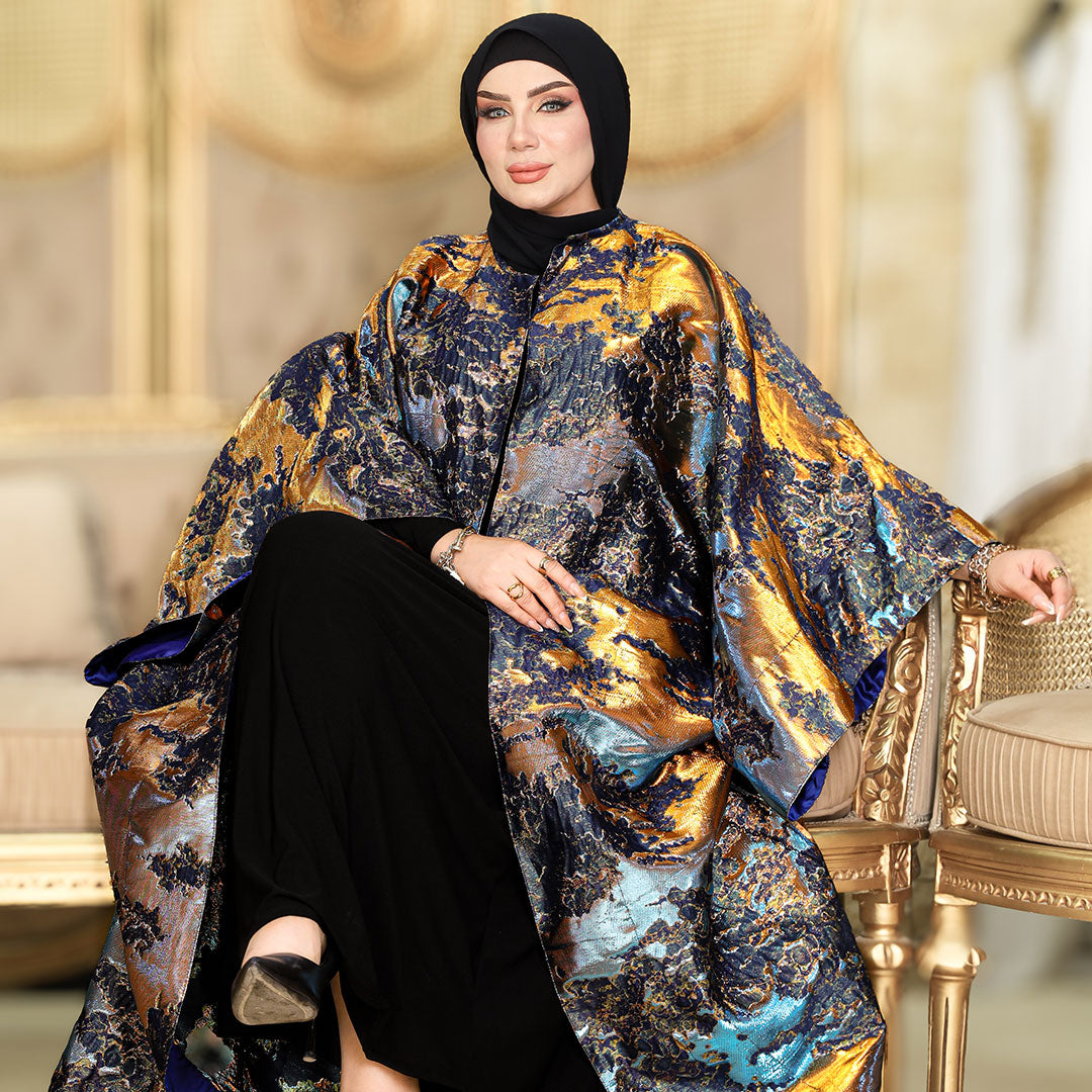قفطان بحريني بروكار - DPKA011