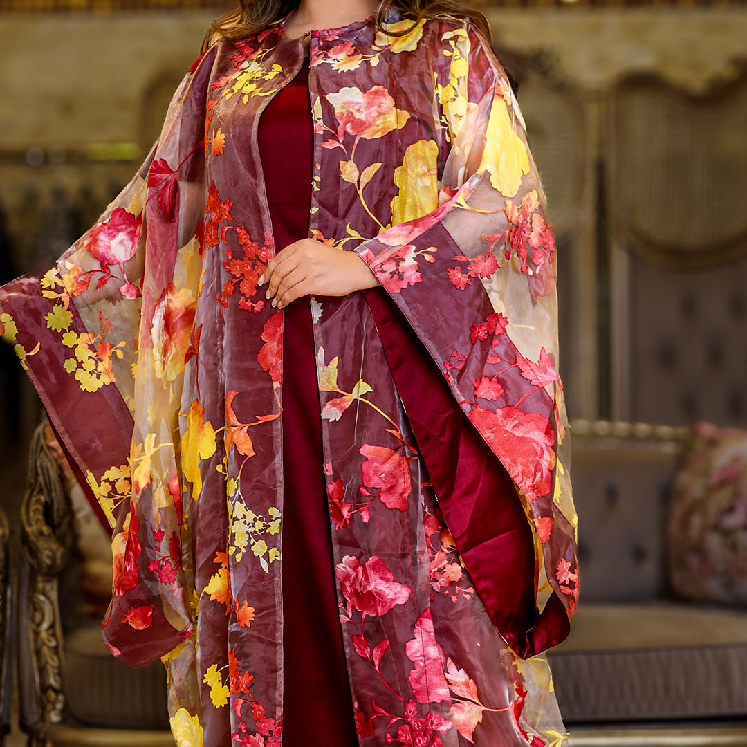 قفطان بحريني أورجانزا - DPKB004