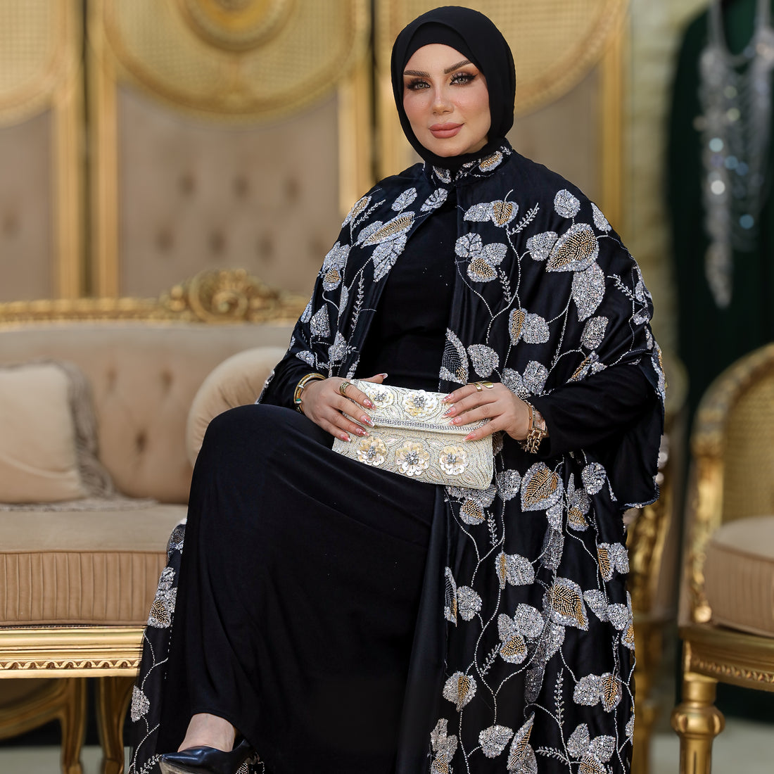 قفطان سواريه أورجانزا - DPKB030