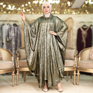 طقم قفطان إماراتي شايني -  DPTKD006