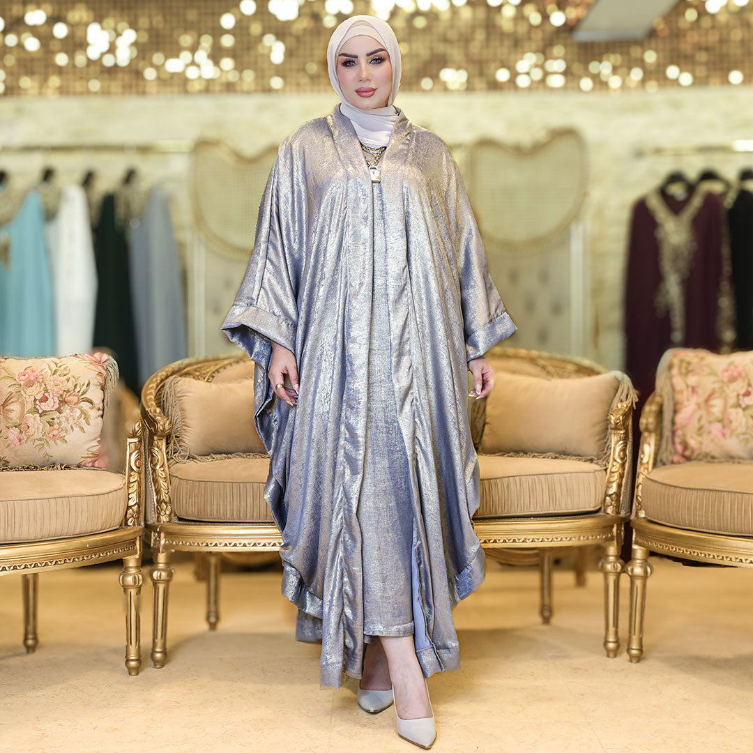 طقم قفطان إماراتي شايني -  DPTKD007