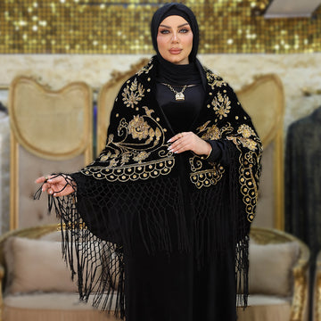 شال تطريز هاند ميد -DSCD263