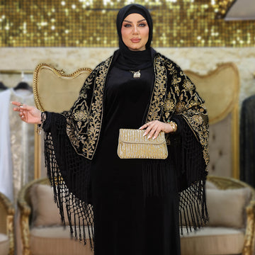 شال تطريز هاند ميد -DSCD266