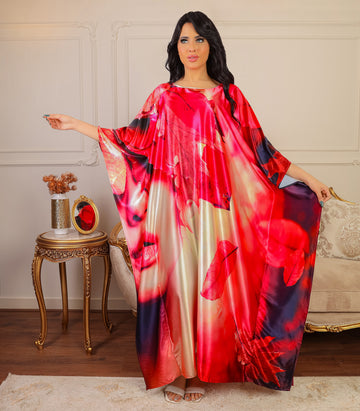 عباية حرير ستان دبي -DXB1005 (Golden Collection)