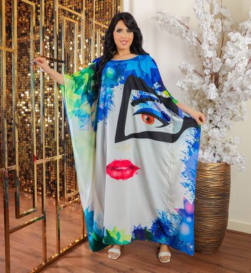 عباية كتان دبي -DXB1201 (Golden Collection)