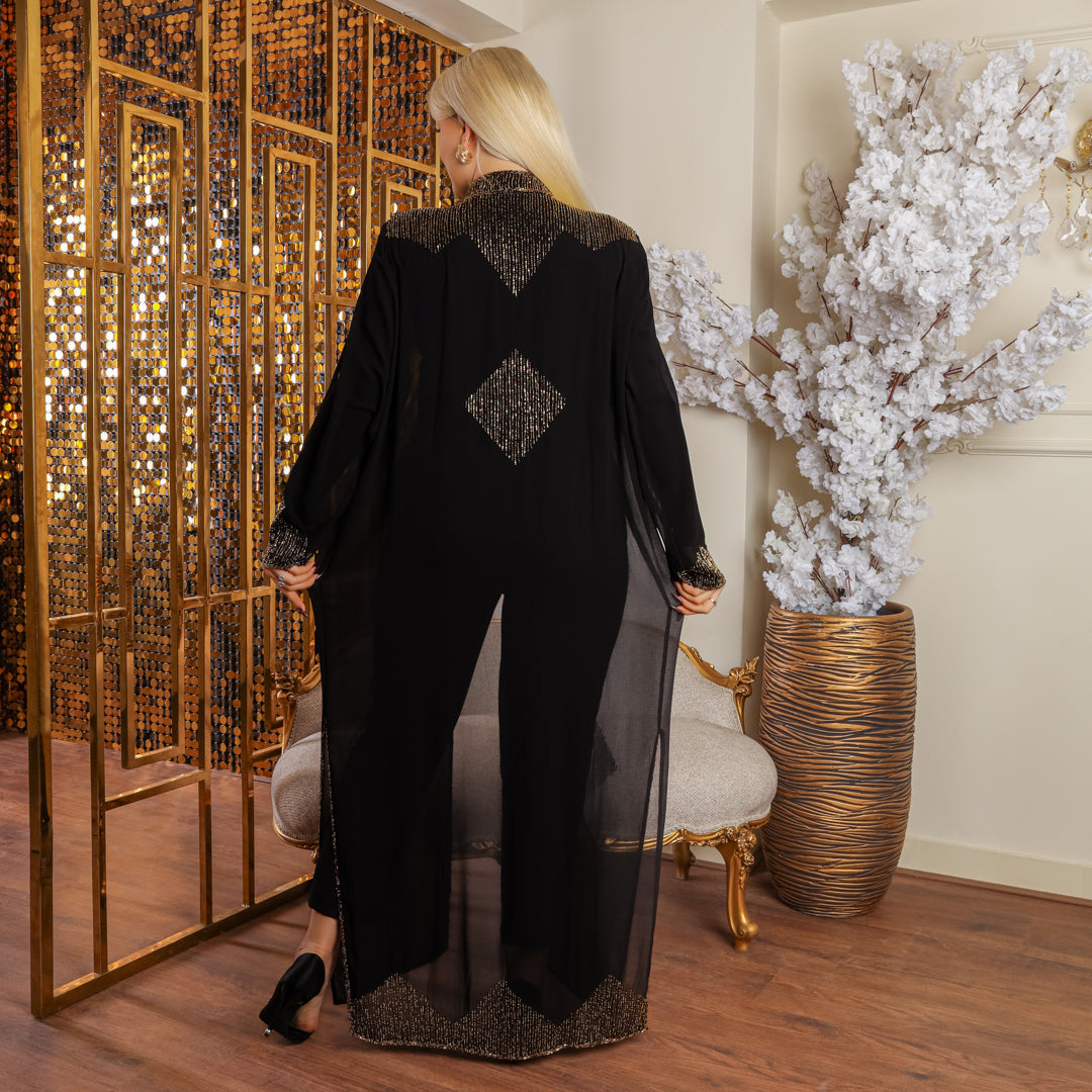 قفطان سواريه تطريز - dscd150