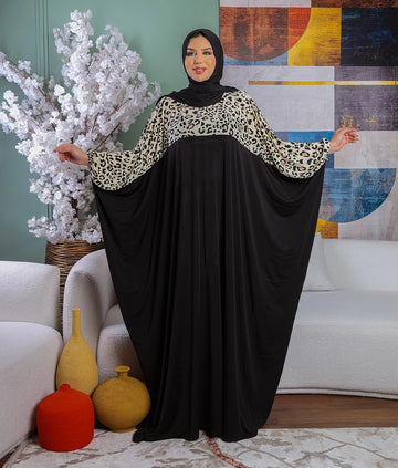 عباية سعودي بطرحة-EZT134