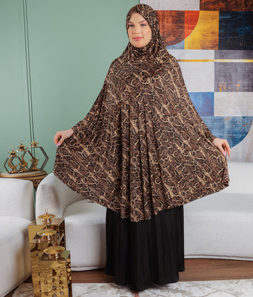خمار سعودي مشجر - KHM1501