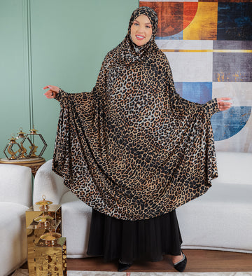 خمار سعودي مشجر - KHM1506