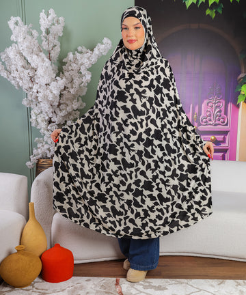 خمار سعودي مشجر - KHM1514