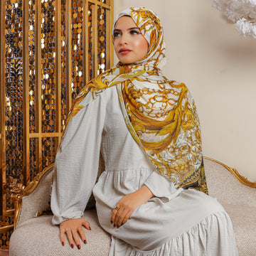 طرحة شيفون ديجيتال ٢متر- SC8181