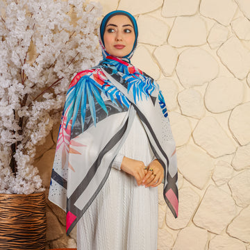 طرحة شيفون ديجيتال ٢متر *٧٠سم - SC8220