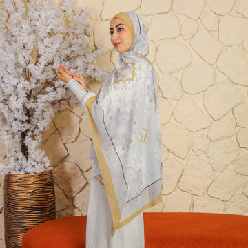 طرحة شيفون ديجيتال ٢متر *٧٠سم - SC8291