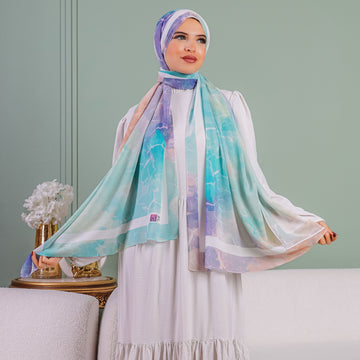 طرحة شيفون ديجيتال ٢متر *٧٠سم - SC8315