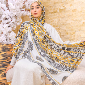طرحة شيفون ديجيتال ٢متر - SC8320