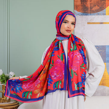 طرحة شيفون ديجيتال ٢متر - SC8709