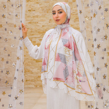 طرحة شيفون ديجيتال ٢متر *٧٠سم - SC8710