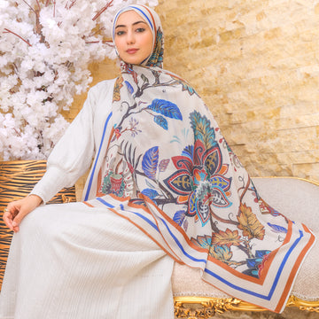 طرحة شيفون ديجيتال ٢متر - SC8779