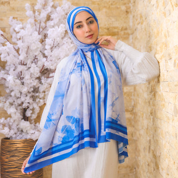 طرحة شيفون ديجيتال ٢متر - SC8837