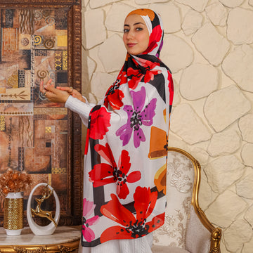 طرحة شيفون ديجيتال ٢متر - SC8854
