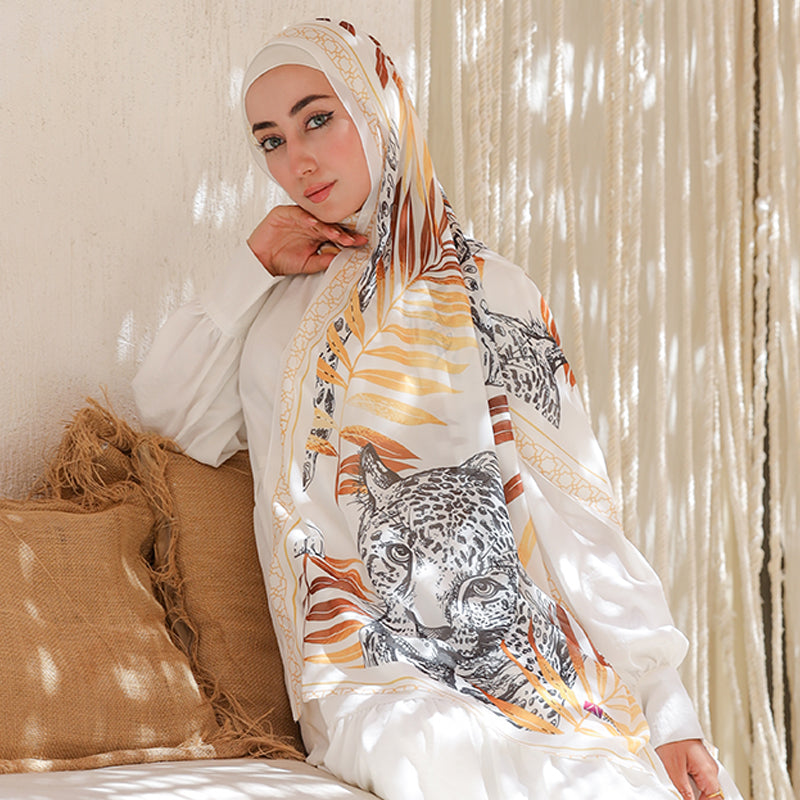 طرحة شيفون ديجيتال ٢متر *٧٠سم - SC9091