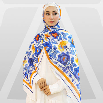 طرحة شيفون ديجيتال ٢متر *٧٠سم - SC9264