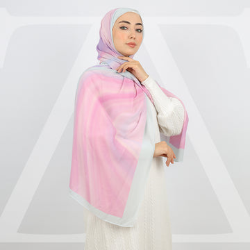طرحة شيفون ديجيتال 180 - SCM134