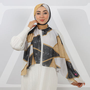 طرحة شيفون ديجيتال 180 - SCM181