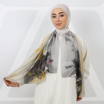 طرحة شيفون ديجيتال 180 - SCM216