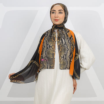 طرحة شيفون ديجيتال 180 - SCM437