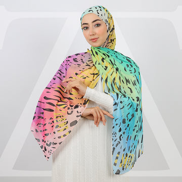 طرحة شيفون ديجيتال 180 - SCM482