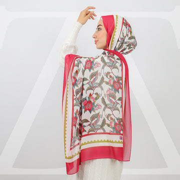 طرحة شيفون ديجيتال 180 - SCM484