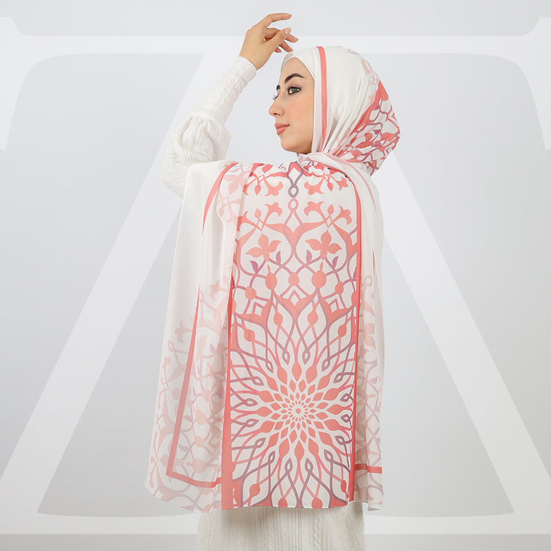 طرحة شيفون ديجيتال ١٨٠سم *٧٠سم - SCM506