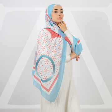 طرحة شيفون ديجيتال ١٨٠سم *٧٠سم - SCM518