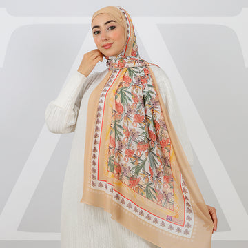 طرحة شيفون ديجيتال ١٨٠سم *٧٠سم - SCM522