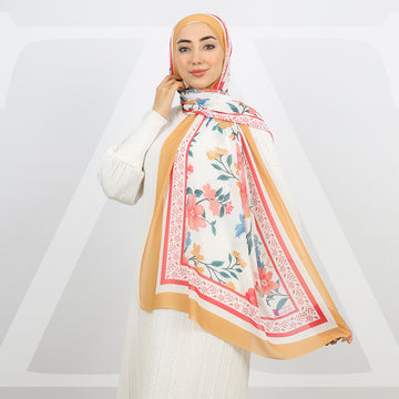 طرحة شيفون ديجيتال ١٨٠سم *٧٠سم - SCM525