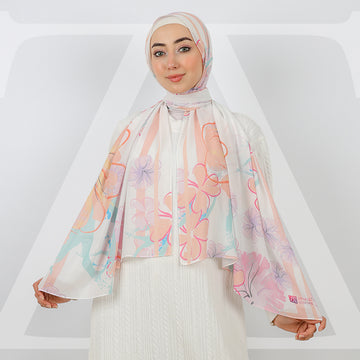 طرحة شيفون ديجيتال 180 - SCM533