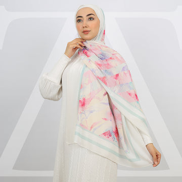 طرحة شيفون ديجيتال ١٨٠سم *٧٠سم - SCM536