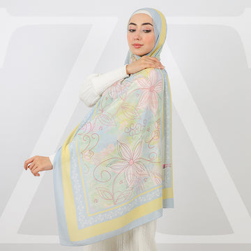 طرحة شيفون ديجيتال 180 - SCM539