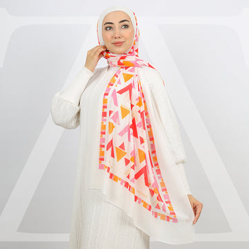 طرحة شيفون ديجيتال ١٨٠سم *٧٠سم - SCM566