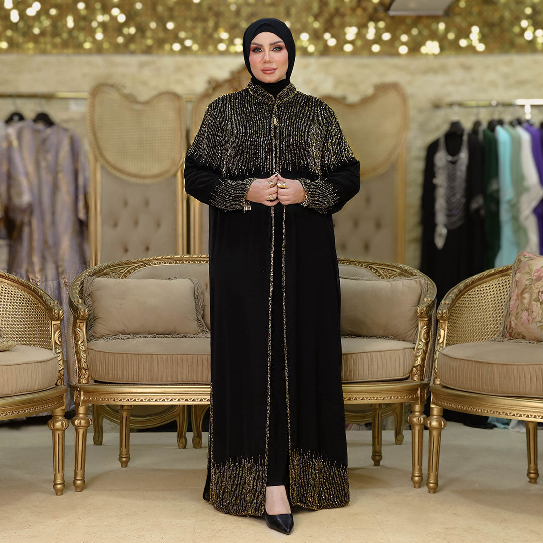 قفطان سواريه تطريز - dscd157