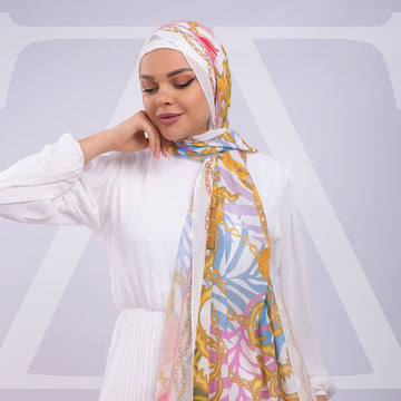 طرحة شيفون ديجيتال ٢متر *٧٠سم - SC8765